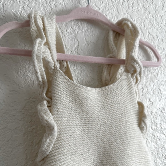 Tullabee Ruffle Knit Overalls - Picture 5 of 7